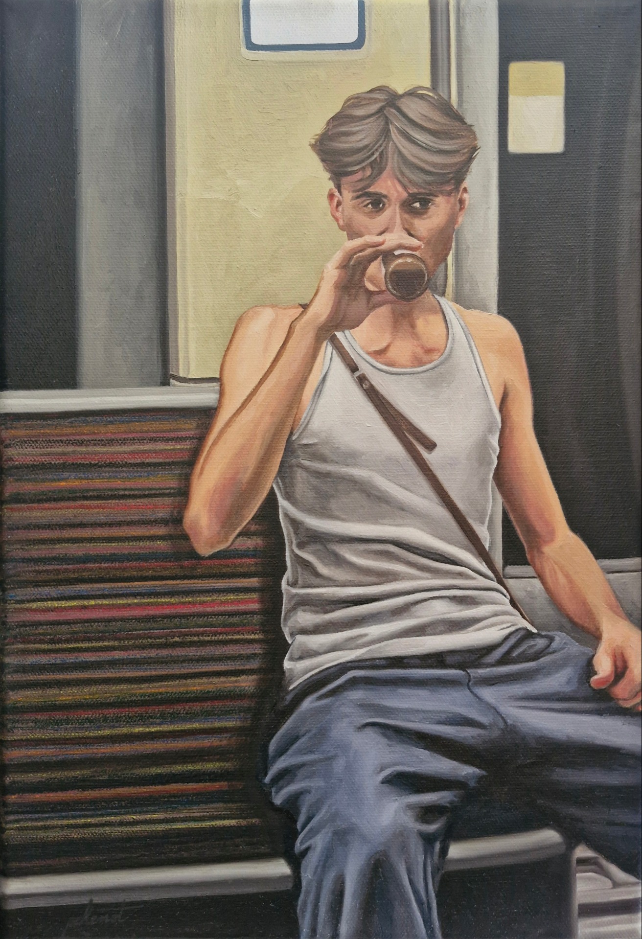 Ferdinand dans le métro